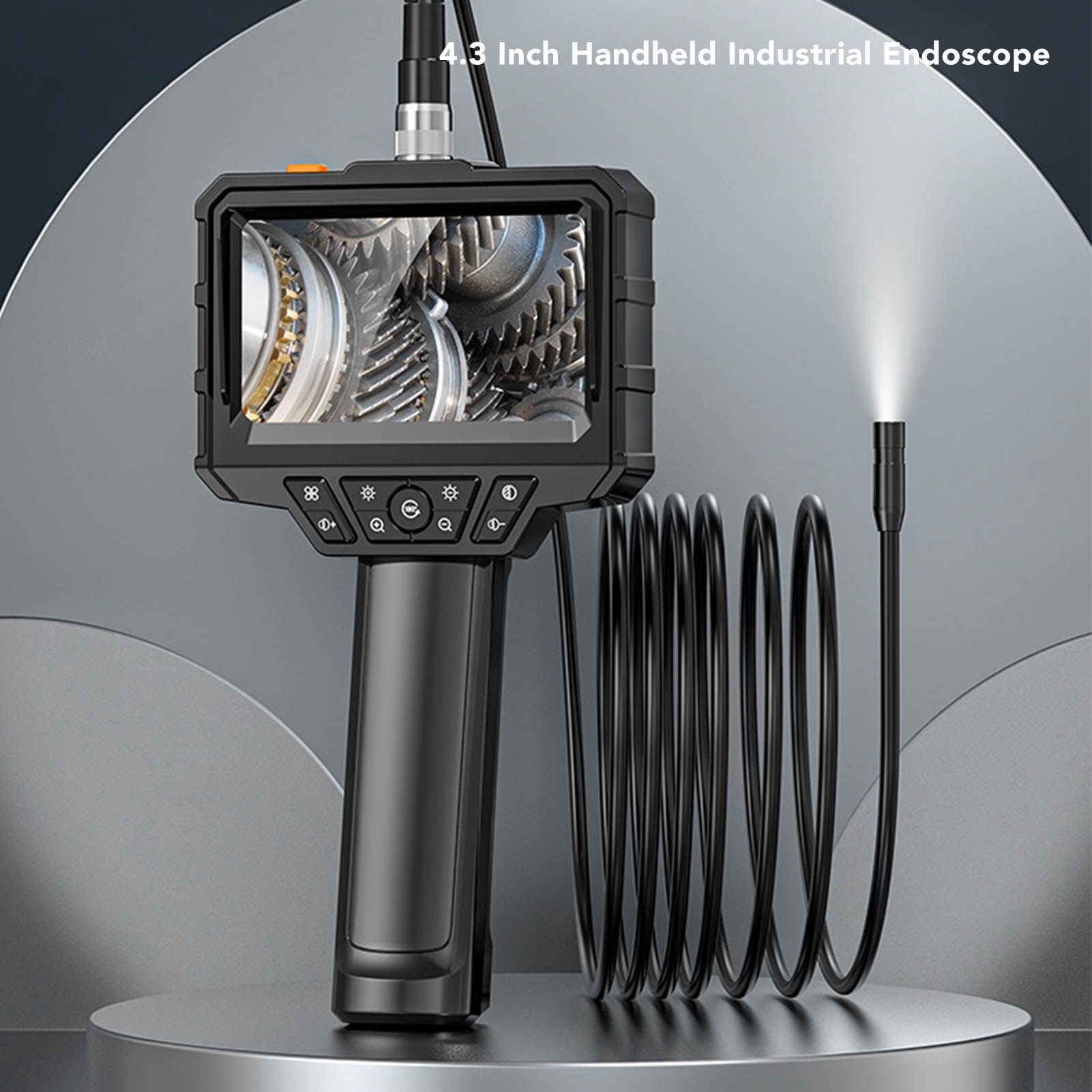 Endoscope Inspection Camera - กล้องตรวจสอบ กล้องเอนโดสโคป 4.3 นิ้ว HD 1080P