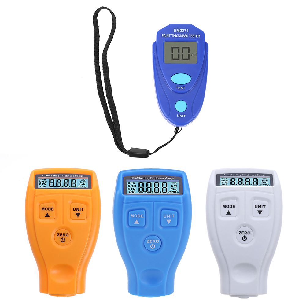 Paint Thickness Gauge - เครื่องวัดความหนาของสารเคลือบ GM200/EM2271 เครื่องทดสอบความหนาของฟิล์มสี เครื่องมือวัดแบบแมนนวลสำหรับวัสดุเหล็ก ผลิตในรัสเซีย สำหรับวัดความหนาของโลหะเคลือบแลคเกอร์