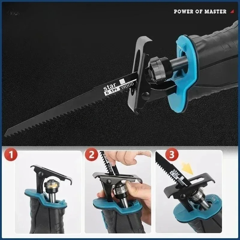 เลื่อยลูกสูบไร้สายแบบไร้แปรงถ่ - Metal Saw Reciprocating บทวิจารณ์และราคา