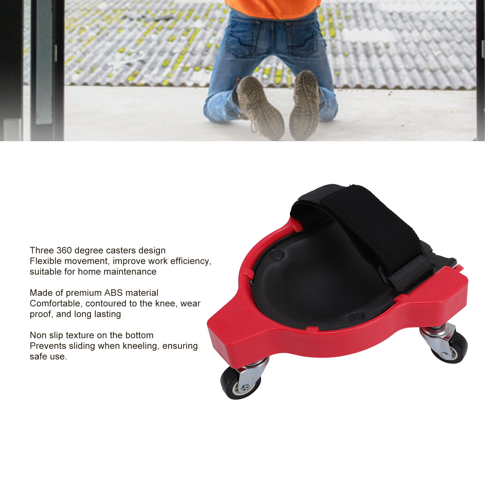 ไม้เลื้อยเข่า 1 คู่พร้อมล้อ 36 - Garage Creeper Roller บทวิจารณ์และราคา