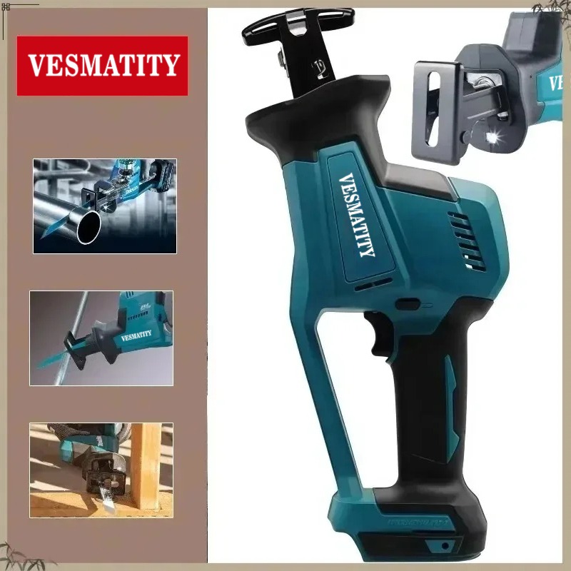 เลื่อยตัดไม้และโลหะไร้สายแบบชา - Metal Saw Reciprocating บทวิจารณ์และราคา