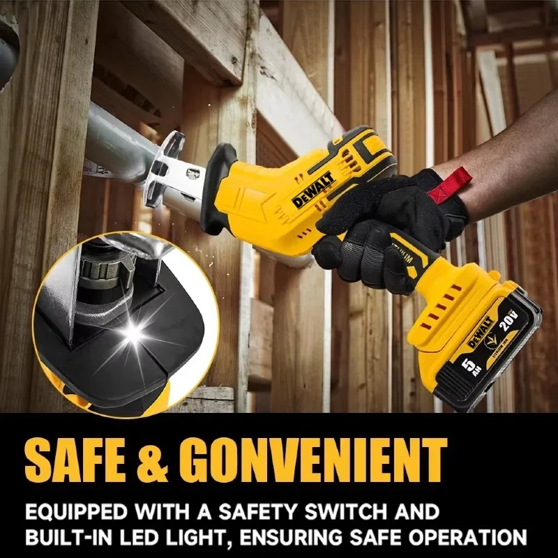 เลื่อยไฟฟ้า Dewalt 2800RPM แบบ - Metal Saw Reciprocating บทวิจารณ์และราคา