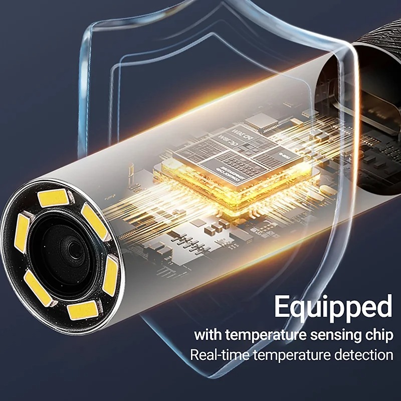 กล้องเอนโดสโคป SIHAO หมุนได้ 3 - Endoscope Inspection Camera บทวิจารณ์และราคา